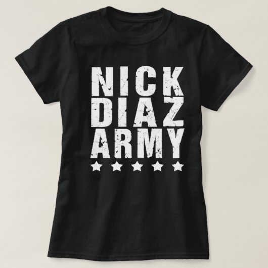 T-shirt NICK DIAZ ARMYDIAZ FRÈRES Classique T Chemise (Design devant)