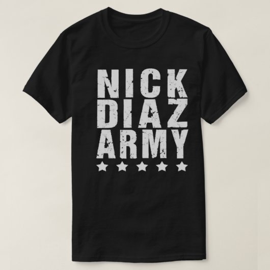 T-shirt NICK DIAZ    ARMYDIAZ FRÈRES Classique T Chemise (Design devant)