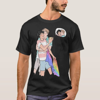 T-shirt Nick et Charlie heartstopper happy pride Classic
