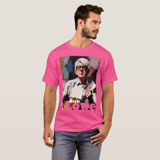 T-shirt Nick Lowe (Devant entier)