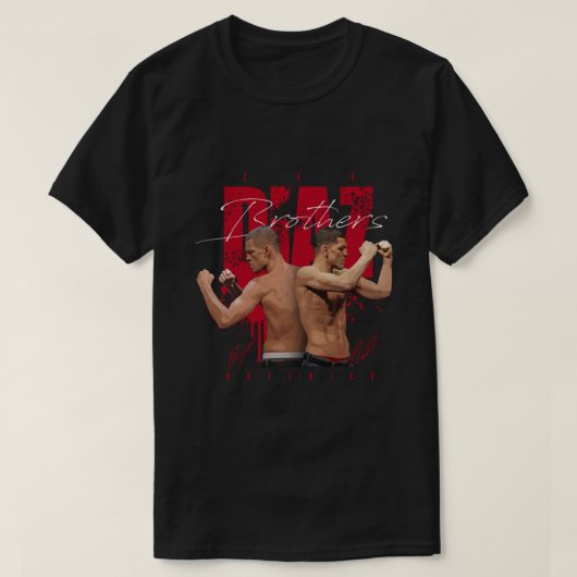 T-shirt Nick x Nate Diaz (Design devant)