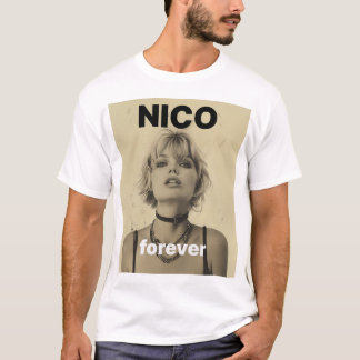 T-shirt Nico Forever – Quiet Revolution Vintage Portrait T