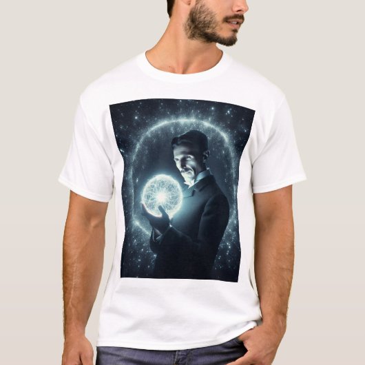 T-shirt Nicola Tesla (Devant)