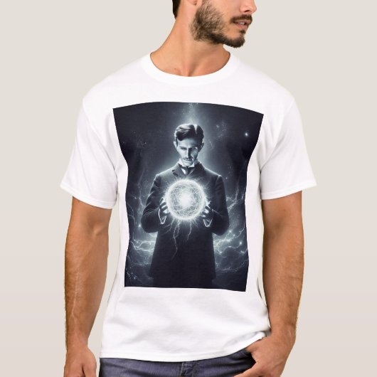 T-shirt Nicola Tesla (Devant)