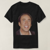T-shirt Nicolas Cage Meme (Design devant)