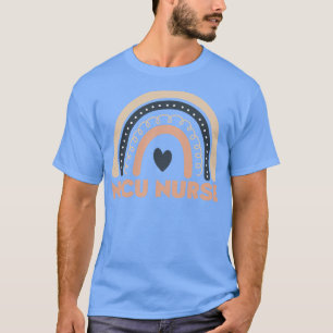 T-shirt NICU Nurse Boho Rainbow 2