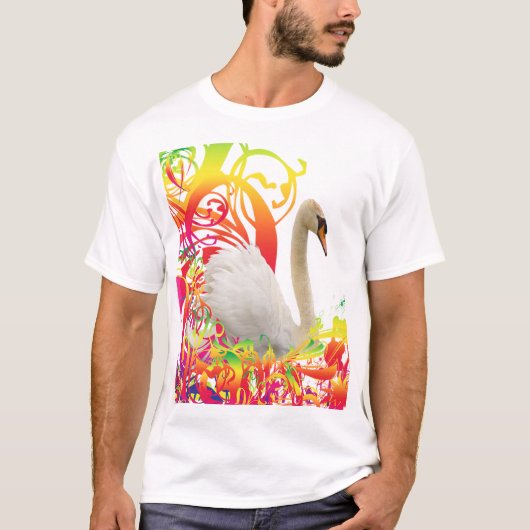 T-shirt Nid de cygne (Devant)
