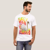 T-shirt Nid de cygne (Devant entier)
