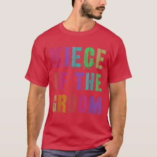 T-shirt NIÈCE DU GROUPE Fête de la Mariée Amis de la famil