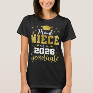 T-shirt Nièce extrêmement fière du diplômé senior de 2026