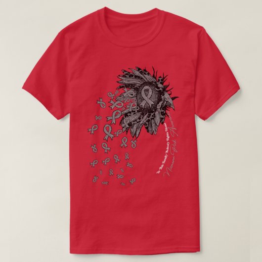 T-shirt NiemannPick Sensibilisation tournesol personne ne (Design devant)