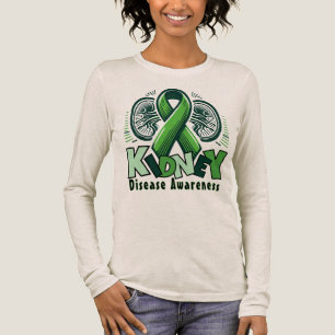 T-Shirt Nierziektebewustzijn - Groene Lint