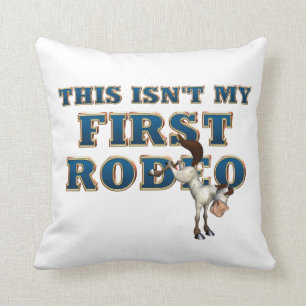 T-SHIRT niet mijn eerste rodeo Kussen