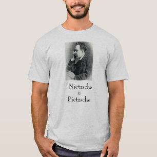 T-shirt Nietzsche est Pietzsche