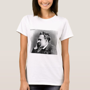 T-shirt Nietzsche "Fierté Vs Mémoire" Citation de Sagesse