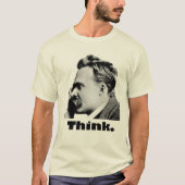 T-shirt Nietzsche - penser (Devant)