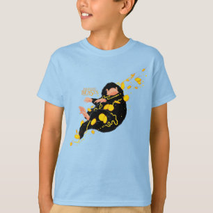 T-shirt Niffler Flottant Avec Or