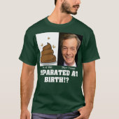 T-shirt Nigel Farage Pièce de Sh*it séparée à la naissance (Devant)