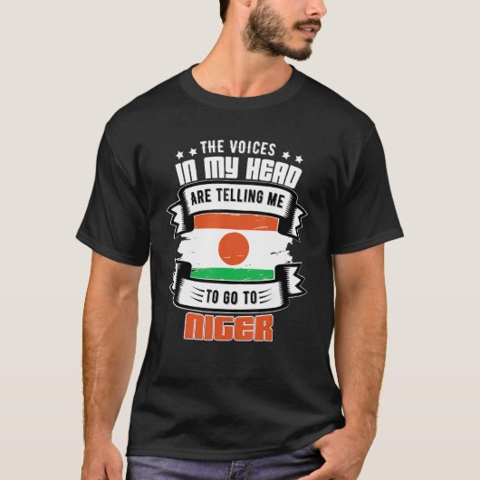 T-shirt Niger Dans Ma Tête (Devant)