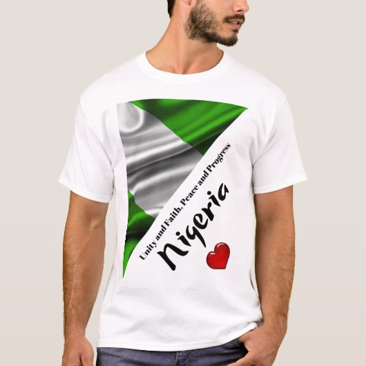 T-shirt _ Nigeria (Voorkant)
