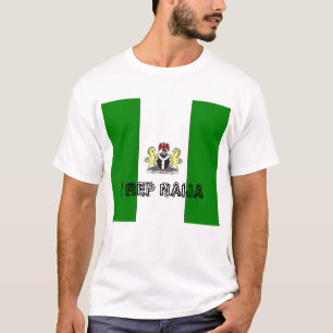 T-shirt nigeria_Full, représentant NAIJA d'I
