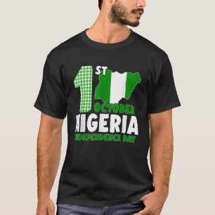 T-shirt Nigeria patriotique Fête de l'Indépendance 2023 Ni