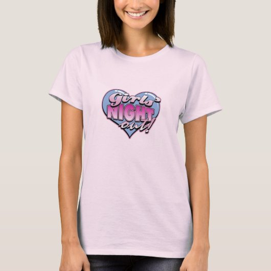 T-shirt Night Girls (Devant)