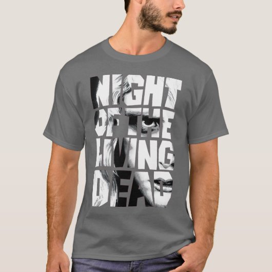 T-shirt Night Ofhe Living Dead funny boy (Devant)