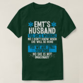 T-shirt Night Shift EMT Funny for Husband Paramedic Wife E (Design devant)