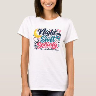 T-shirt Night Shift Society