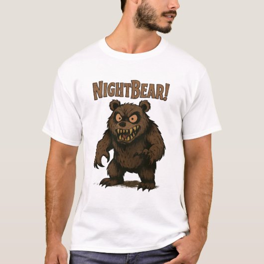 T-shirt NIGHTBEAR! Monstre (Devant)