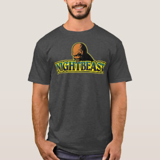 T-shirt Nightbeast 80s Cult Classic Horror Design