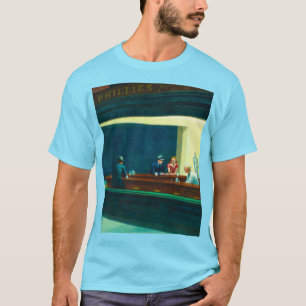 T-shirt Nighthawks, 1942 par Edward Hopper