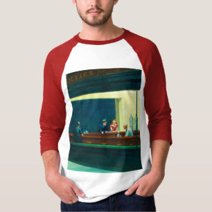 T-shirt Nighthawks, 1942 par Edward Hopper