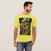 T-shirt Nightmare Horde : Créatures démoniques (Devant entier)