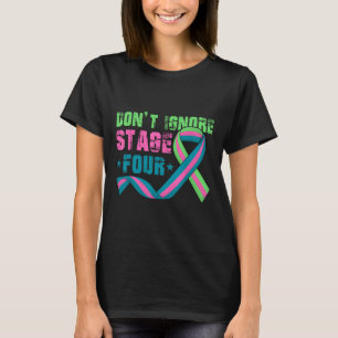 T-shirt N'Ignorez Pas Le Quatrième Stade Metastatic Breast