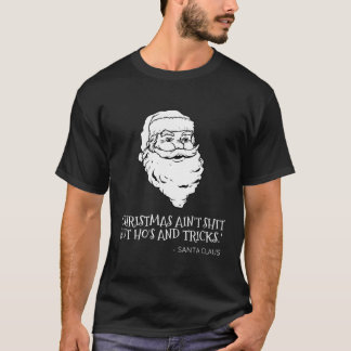 T-shirt Nihilist Père Noël Citation Rude Dark Humour Alter