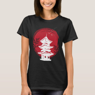 T-shirt Nihon Temple Japon et japonais