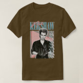 T-shirt Nik Kershaw 80s Style Retro Design (Design devant)