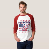 T-shirt Nikki Haley 2024 (Devant entier)