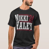 T-shirt Nikki Haley '24 Haley 2024 Elect Président Haley (Devant)