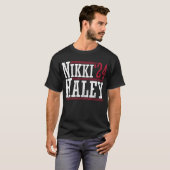 T-shirt Nikki Haley '24 Haley 2024 Elect Président Haley (Devant entier)