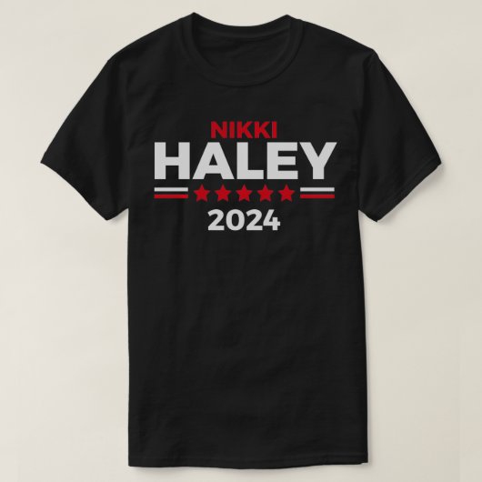 T-shirt Nikki Haley Président pour le Président 2024 (Design devant)