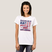 T-shirt Nikki Haley Save America (Devant entier)