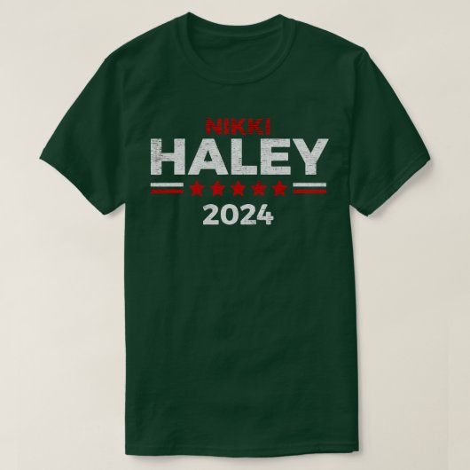 T-shirt Nikki Halye 2024 (Design devant)