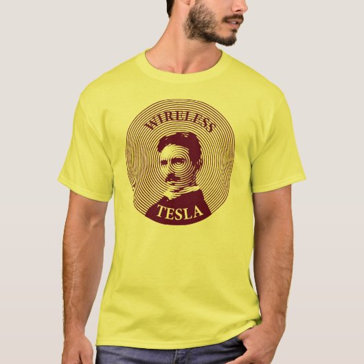 T-shirt Nikola Tesla (Devant)
