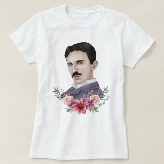 T-shirt Nikola Tesla (Design devant)