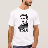T-shirt Nikola Tesla Secrets De La Citation Scientifique U (Devant)