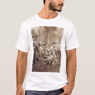 T-shirt Nikolai II pendant la chasse