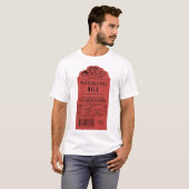 T-shirt Nilbog Milk (Devant entier)